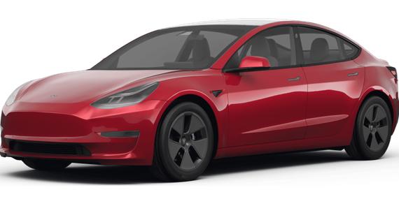 TESLA MODEL 3 2022 5YJ3E1EB1NF230069 image